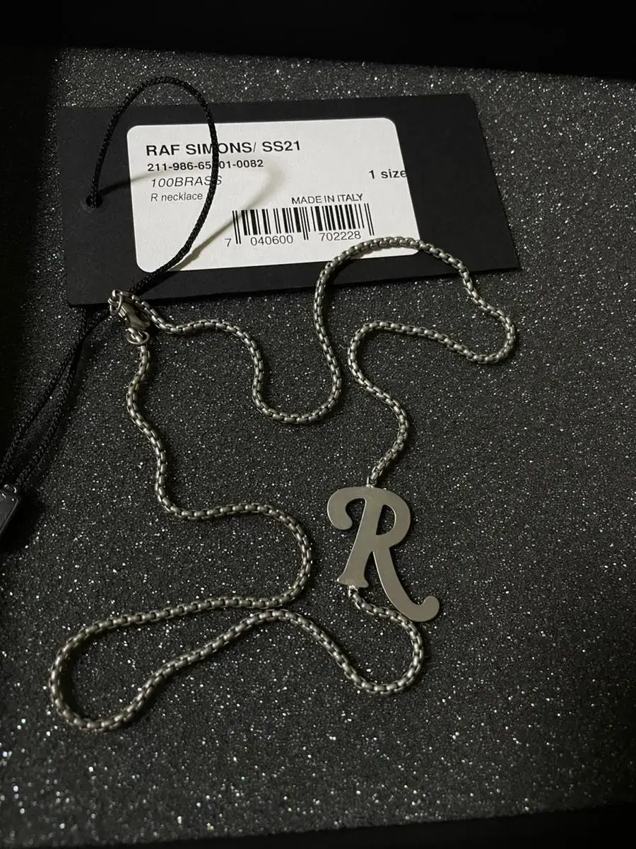 Raf simons R Necklace